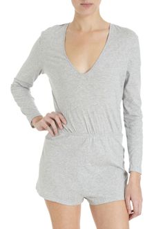3.1 Phillip Lim Long Sleeve Romper - Lyst