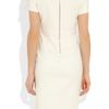Acne Lucille Cottonblend Stretchjersey Dress in White - Lyst