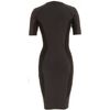 Alexander Wang Color Block Dress in Gray (charcoal) - Lyst