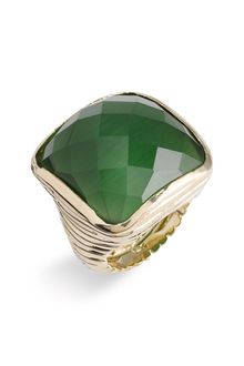 Ariella Collection Faceted Square Ring - Lyst