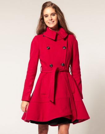 ASOS Collection Premium Belted Coat - Lyst
