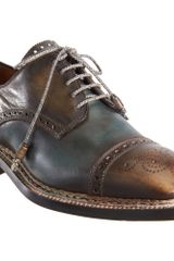 Bettanin & Venturi Cap Toe Blucher