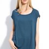 Bobeau Boxy Muscle Tee in Blue (wild teal) - Lyst