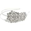 Cara Accessories Beautiful Memories Crystal Ornament Headband in White (crystal) - Lyst