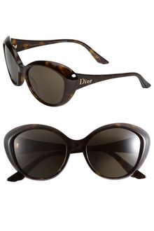 Dior Rounded Cats Eye Sunglasses - Lyst