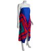 Dkny  Floral Scarf Print Convertible Coverup in Blue - Lyst
