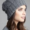 Eugenia Kim Jill Handknit Slouchy Beanie in Gray (one size) - Lyst