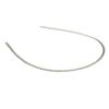 Ficcare Swarovski Crystal Chain Headband in Silver (glittery silver) - Lyst