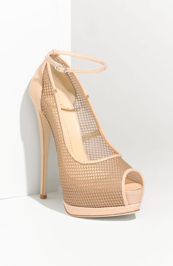 Giuseppe Zanotti Open Toe Pump - Lyst