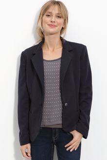 Jou Jou Ponte Knit Blazer - Lyst