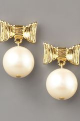 Kate Spade Pearl Drop Earrings