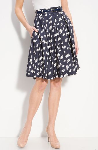  Lilith Pleat Silk Skirt 