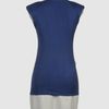 Laneus Sleeveless T Shirts in Blue (beige) - Lyst