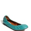 Lanvin Classic Ballerina Flat in Blue (vert emeraude) - Lyst