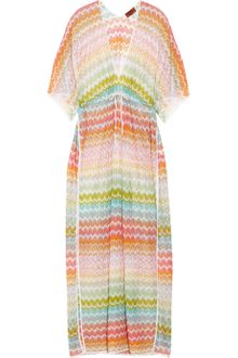Missoni Carnac Crochet-Knit Kaftan - Lyst