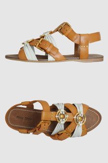 Miu Miu  Sandals - Lyst