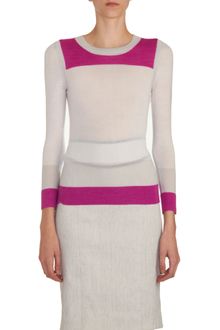 Narciso Rodriguez Colorblock Sweater - Lyst