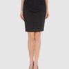 Pf Paola Frani Knee Length Skirt in Black (blue) - Lyst