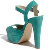 Steve Madden Dynemite Sandal in Green (mint green suede) - Lyst