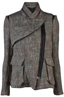 Yigal Azrouel Tweed Jacket - Lyst