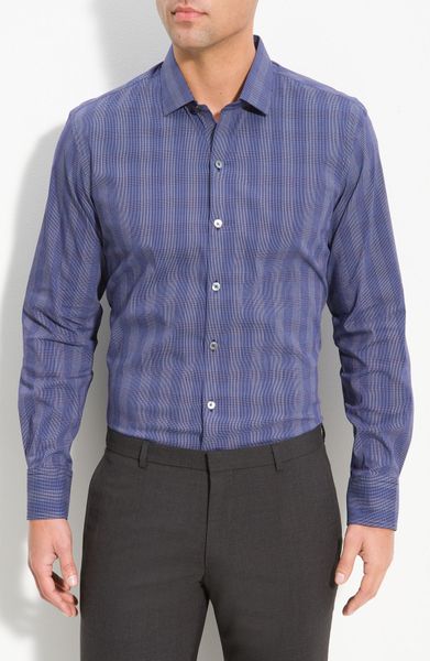 Zachary Prell Howard Sport Shirt in Blue for Men (navy) - Lyst