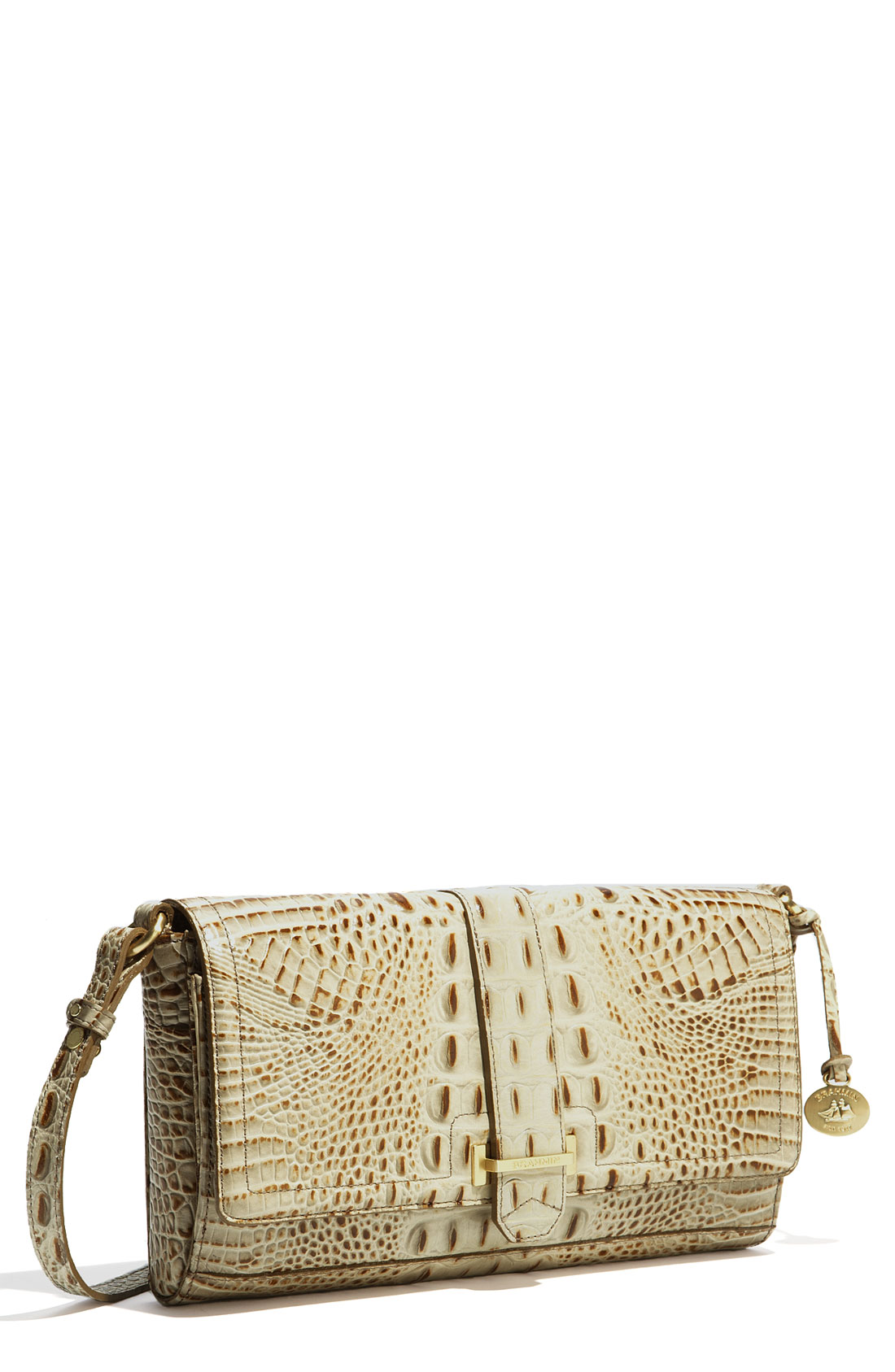 Brahmin Bryn Large Clutch in Beige (moonlight) Lyst