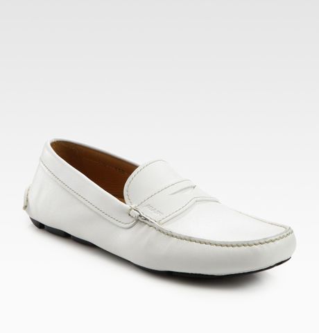 white prada loafers prada loafer drivers in white for lyst white prada loafers prada loafer drivers in white for lyst