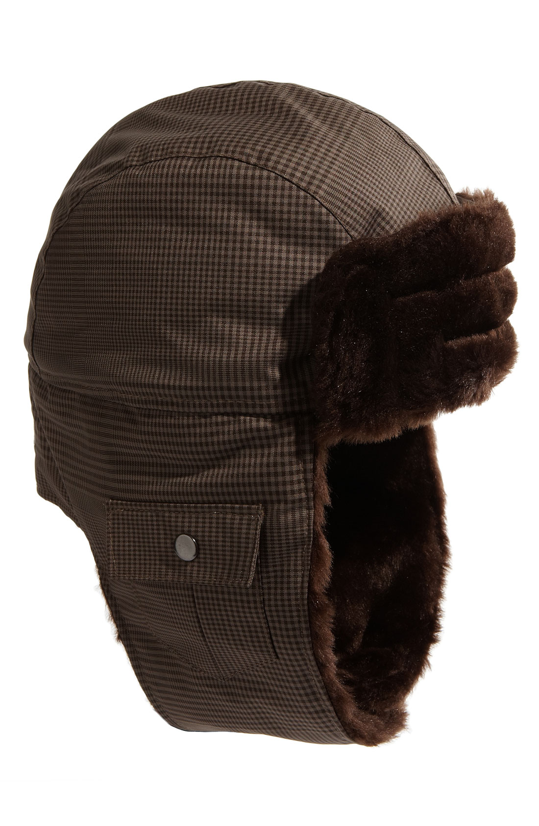 The North Face Faux Shearling Bomber Hat in Brown for Men (bipartisan