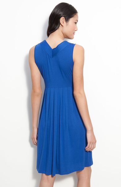 Sapphire jersey dress