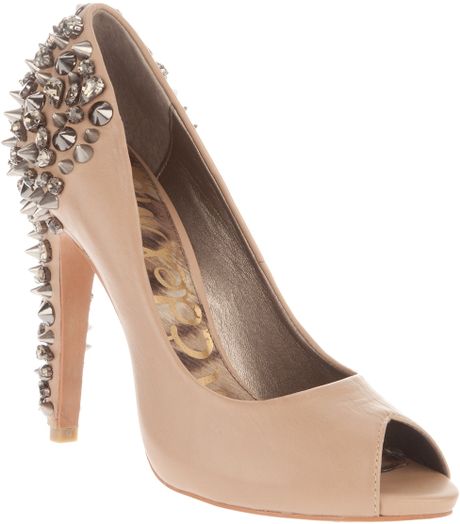 Sam Edelman Lorissa Studded Shoe in Beige (nude) - Lyst