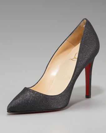 Christian Louboutin Pigalle Glitter Pump - Lyst