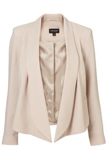Topshop Seam Front Waterfall Jacket - Lyst