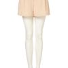 Topshop Coord Fluid Shorts in Pink (peach) - Lyst