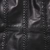 Alexander Mcqueen Leather Dress in Black - Lyst