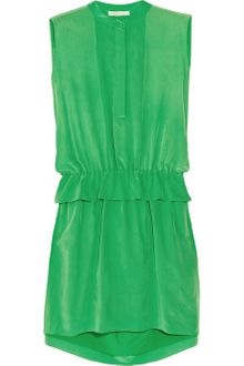 Chloé Silk Crepe De Chine Dress - Lyst