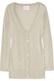 Crumpet Fine-knit Silk and Cashmere-blend Cardigan - Lyst