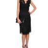 Dolce & Gabbana Floral Lace Dress with Silk Lining in Black - Lyst