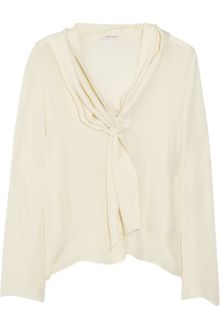 Emanuel Ungaro Silk-georgette Blouse - Lyst