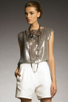 Lanvin Sequined Top - Lyst