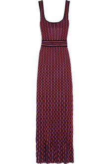 M Missoni Cotton-blend Crochet-knit Maxi Dress - Lyst