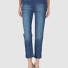 Moschino Cheap & Chic Denim Capris in Blue - Lyst