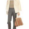 Marni Bootcut Pleated Twill Pants in Gray - Lyst