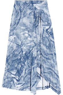 Michael by Michael Kors Printed Stretch-jersey Skirt - Lyst