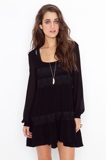 Nasty Gal Bowery Dress - Black - Lyst