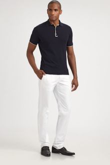 Jil Sander Cotton Polo - Lyst