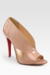  Creve Couer Patent Leather Sandals
