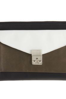 3.1 Phillip Lim Colorblock Small Pashli Zip Clutch - Lyst
