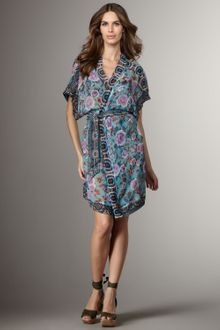 Jean Paul Gaultier Printed Silk Coverup - Lyst