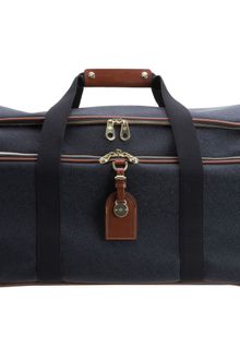 Mulberry Scotchgrain Albany Wheeled Duffel - Lyst