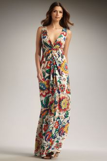 Tory Burch Wildflower-print Maxi Dress - Lyst